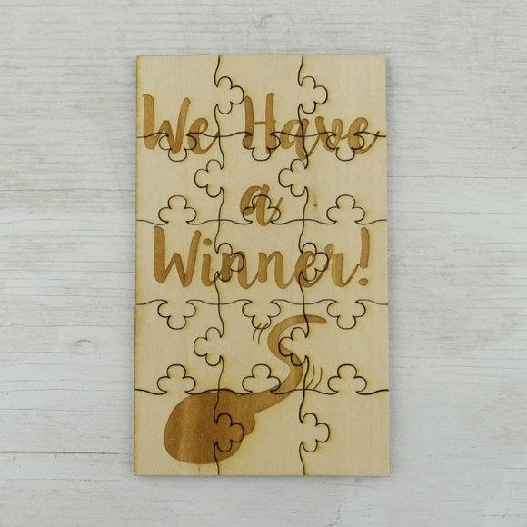 Pregnancy Announcement Puzzle - Picture 1 of 4